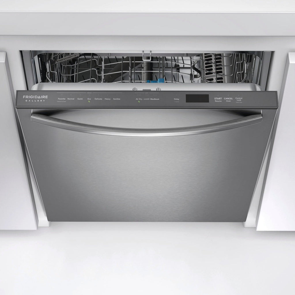 Frigidaire Gallery 24″ Dishwasher with CleanBoost, Stainless Steel