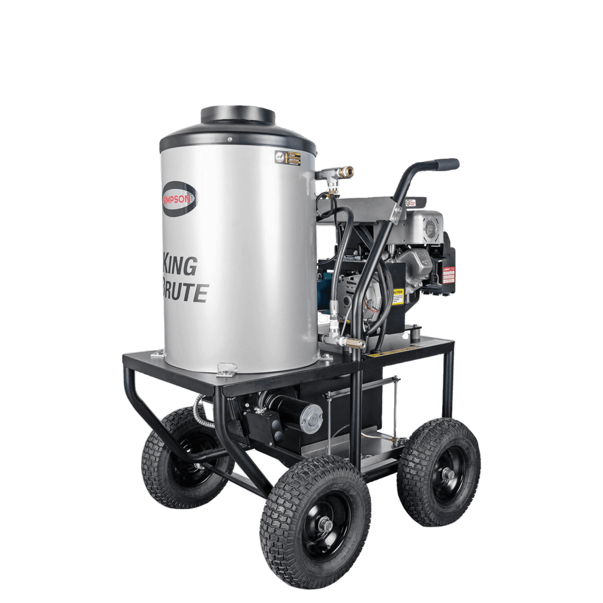 Simpson KB3028 Brute Series 3000 PSI 2.8 GPM Briggs and; Stratton Intek 1100 CAT Pump Hot Water Pressure Washer New