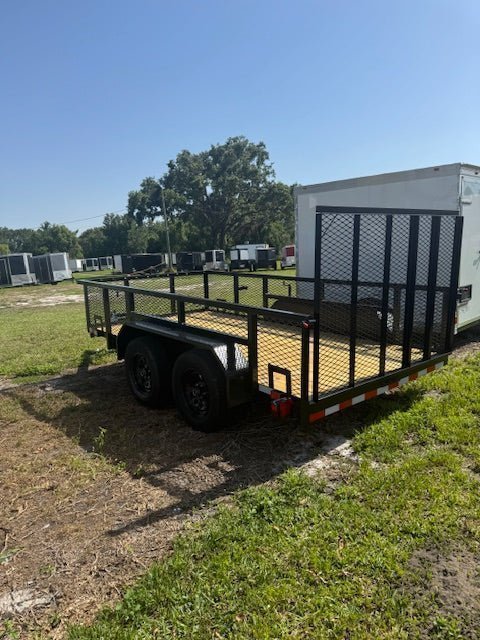 2025 6X12TA UTITILY TRAILER 2 FT WALLS 4568