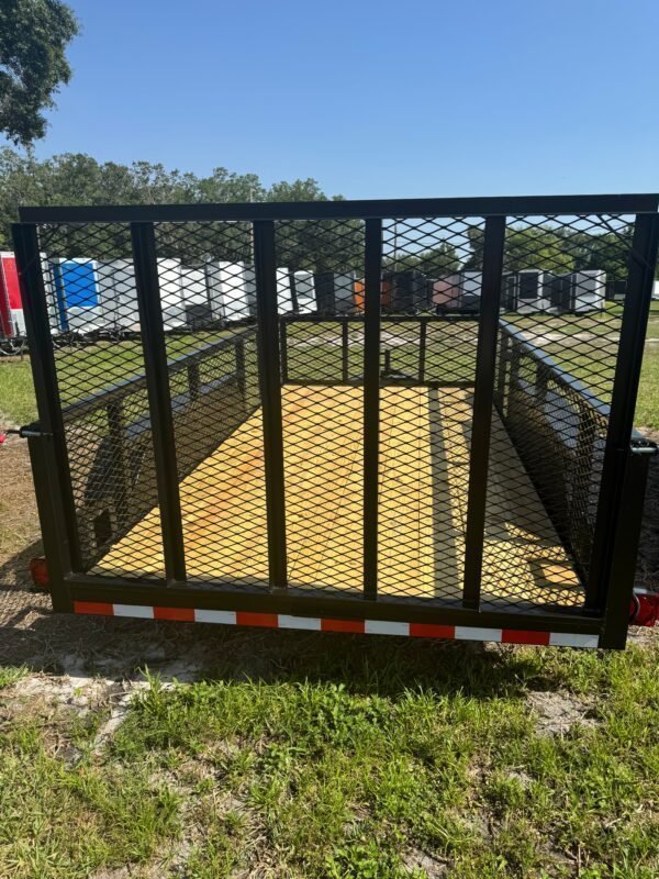 2025 6X12TA UTITILY TRAILER 2 FT WALLS 4568