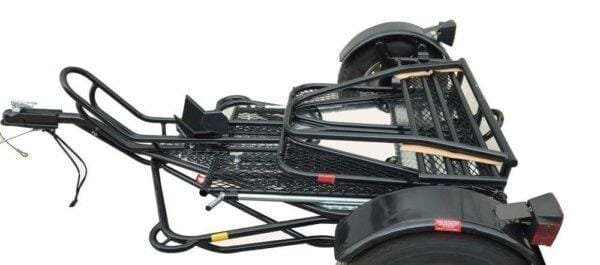 Single Rail Motorcycle Trailer – Compact, Easy-to-Tow Hauler for One Bike