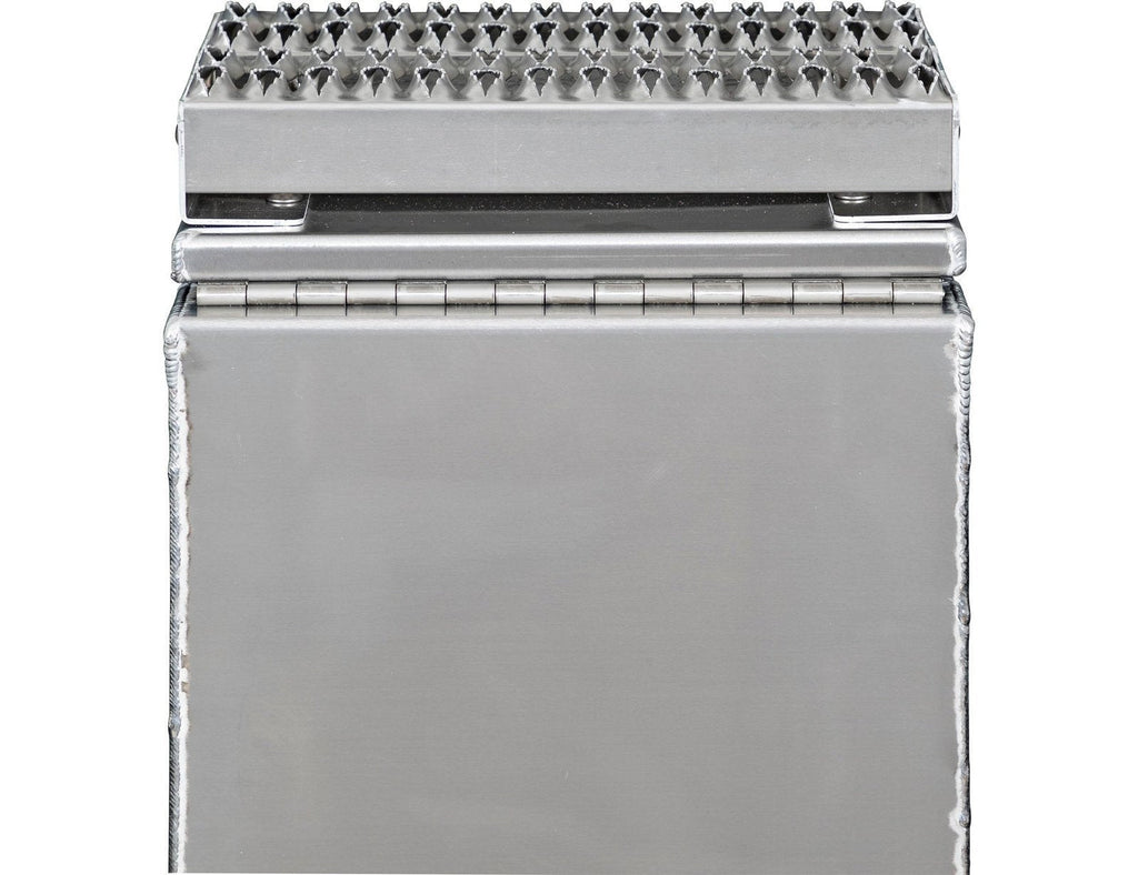 Buyers Products 28-in x 24-in x 19-in Smooth Aluminum Step Box Truck Tool Box 1705285