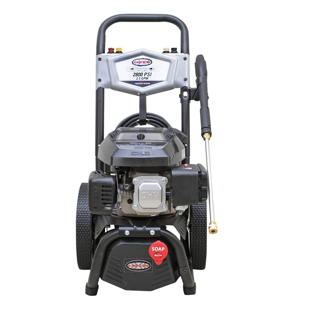 Simpson MegaShot MS61114 2800 PSI Gas Pressure Washer with Kohler XTX675 Engine