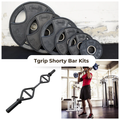 TGrip Shorty Bar Training Kits – Multi Grip – Functional Training – Football – Swiss – Neutral