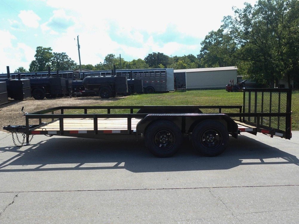 2025 7×16 Carry-On HD Landscape Trailer – 10K GVWR, Electric Brakes, Wood Floor
