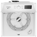 Whirlpool WTW4307SW 4.2–4.3 Cu. Ft. Top Load Washer with 2-in-1 Removable Agitator, Soft Close Glass Lid, White