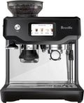 Breville – the Barista Touch Espresso Machine with 15 bars of pressure, Milk Frother and intergrated grinder – Black Truffle