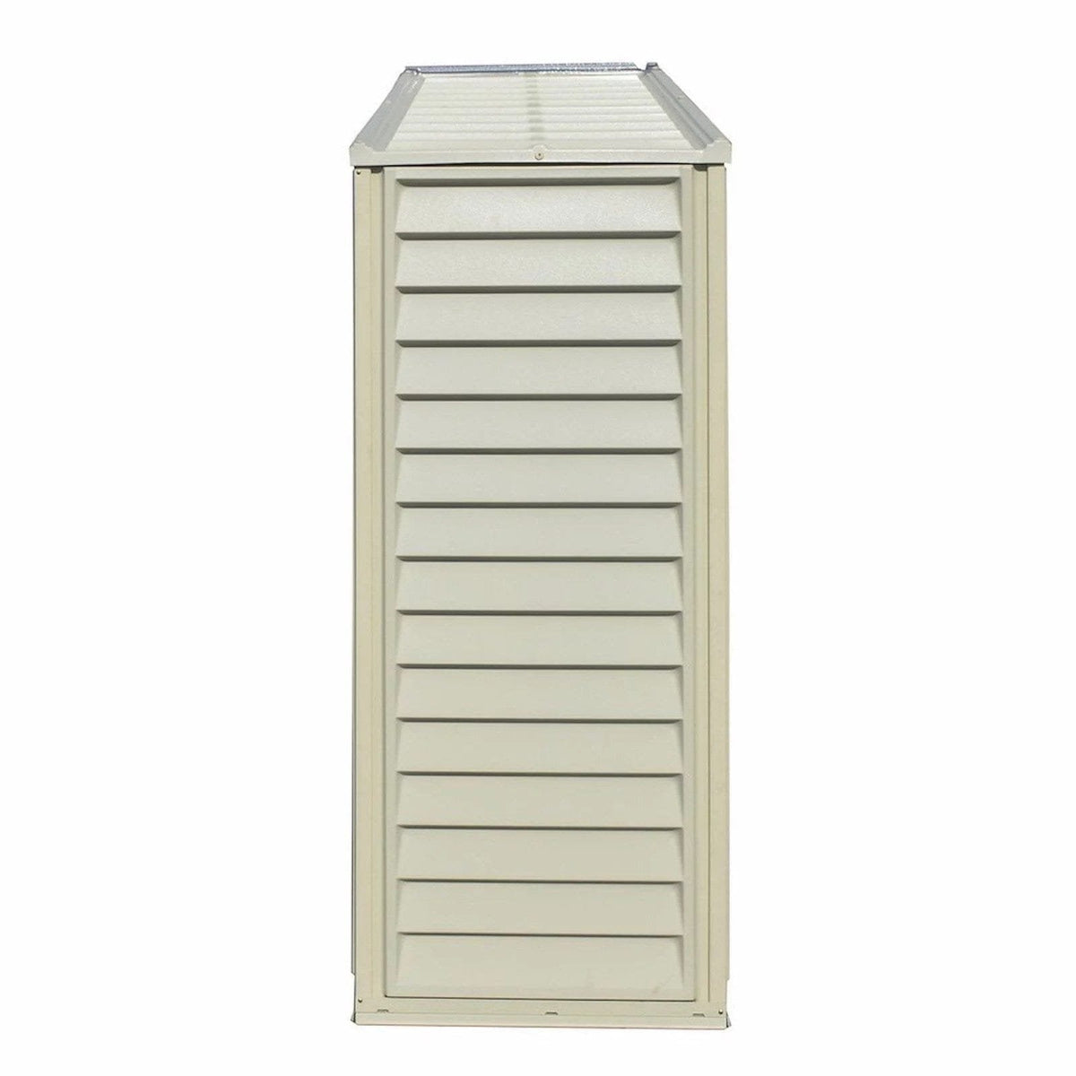DuraMax 10.5ft x 2.75ft SidePro Vinyl Shed with Foundation Kit